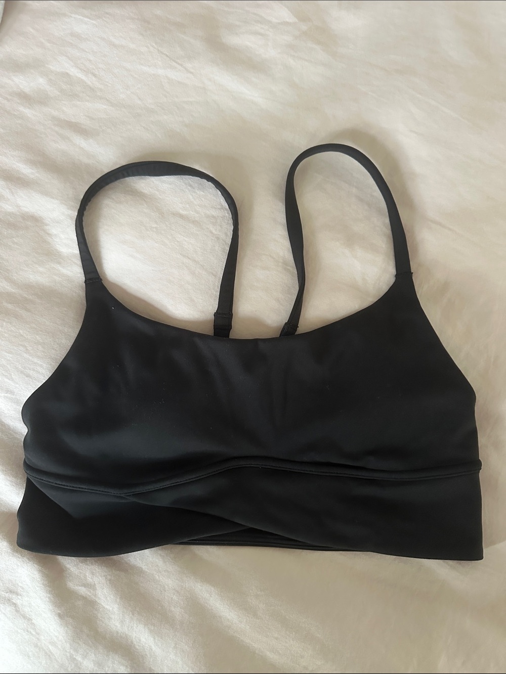 lululemon athletica Black Light Support Sports Bra